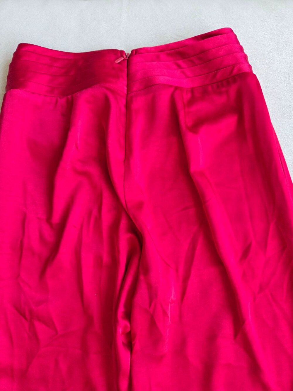 JLUXLABEL Red True Affection Satin Trouser - NWOT - Size S - Picture 9 of 9